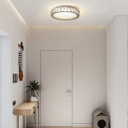 Embedded Crystal Chandelier (Included LED)