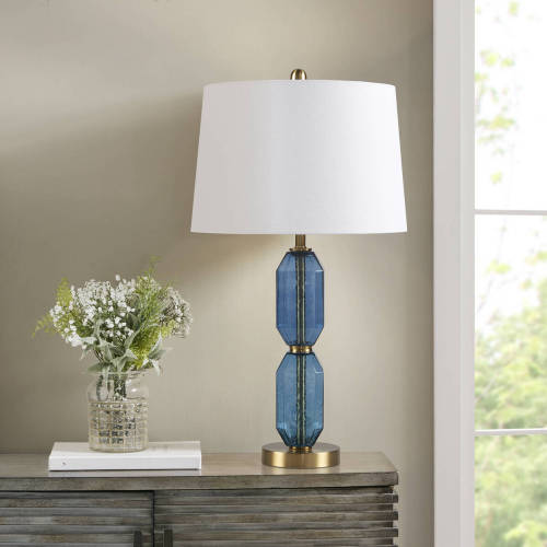 Ceramic Table Lamp with Handles