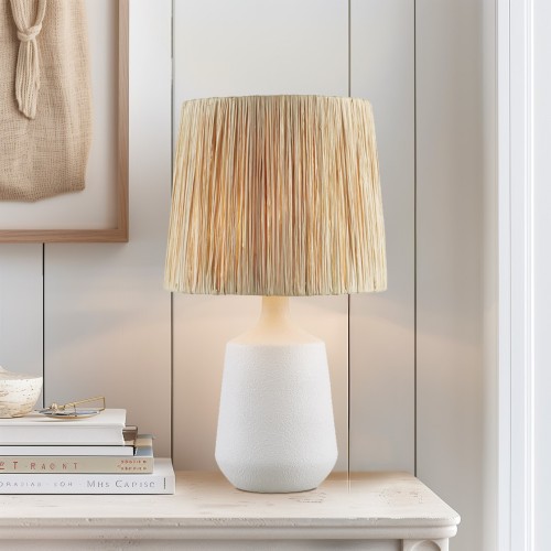 Ceramic Table Lamp White